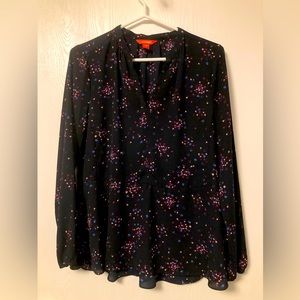 Multi colored Joe Fresh blouse